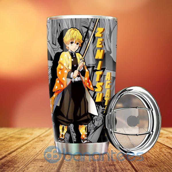 Zenitsu Agatsuma Tumbler Custom Demon Slayer Anime Gifts For Fans Product Photo