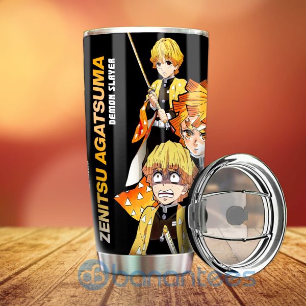 Zenitsu Agatsuma Tumbler Custom Demon Slayer Anime Gifts Idea For Fans Product Photo