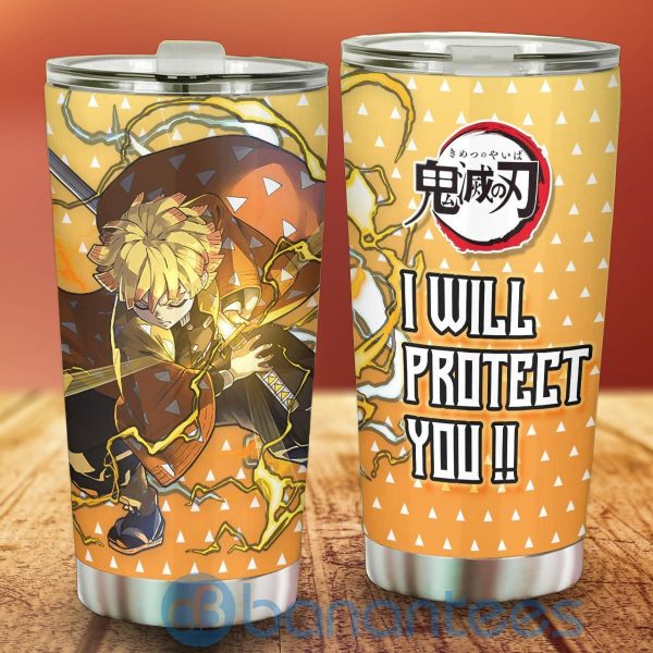 Zenitsu Agatsuma Tumbler Demon Slayer Anime For Fans Product Photo