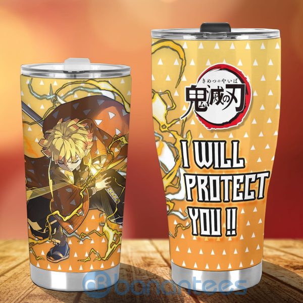 Zenitsu Agatsuma Tumbler Demon Slayer Anime For Fans Product Photo
