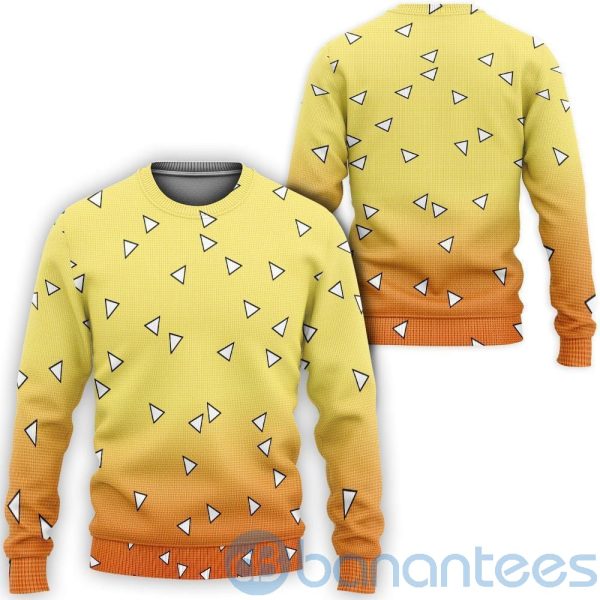 Zenitsu Costume Demon Slayer Anime Lover All Over Printed 3D Shirt Product Photo