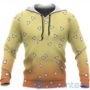 Zenitsu Costume Demon Slayer Anime Lover All Over Printed 3D Shirt Product Photo