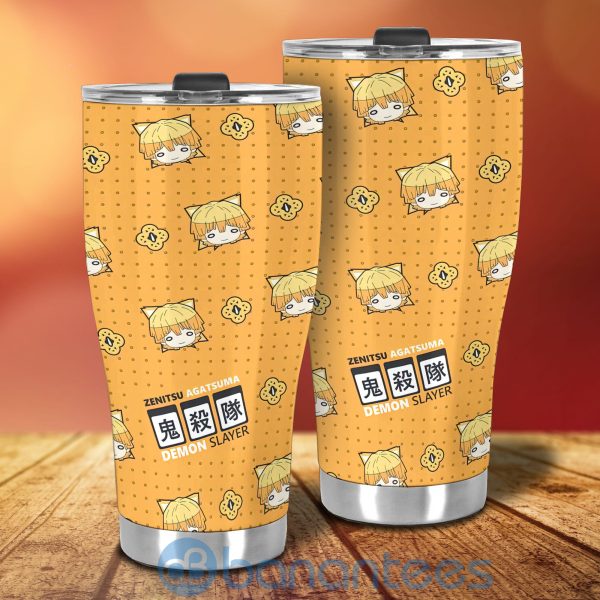 Zenitsu Tumbler Custom Demon Slayer Anime For Fans Product Photo