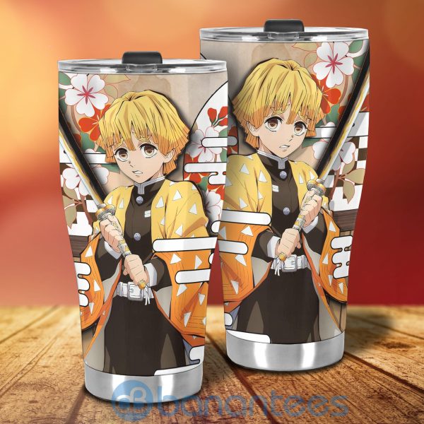 Zenitsu Tumbler Custom Demon Slayers Anime For Fans Product Photo