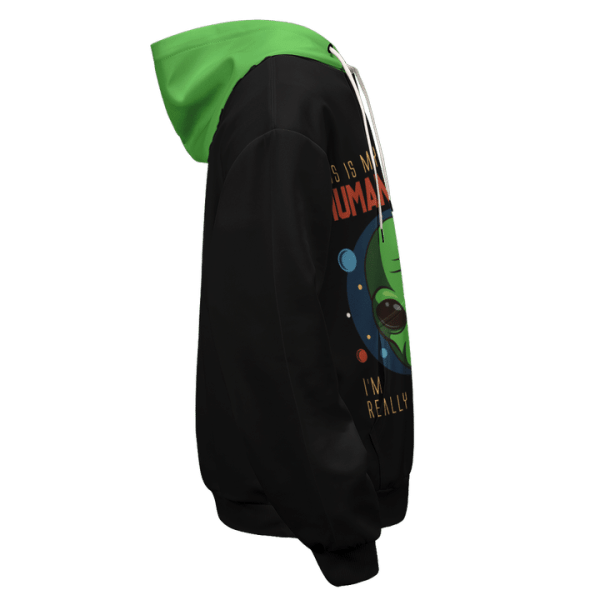 This Is My Human Costume I'm Really An Alien 3D Hoodie Product Photo