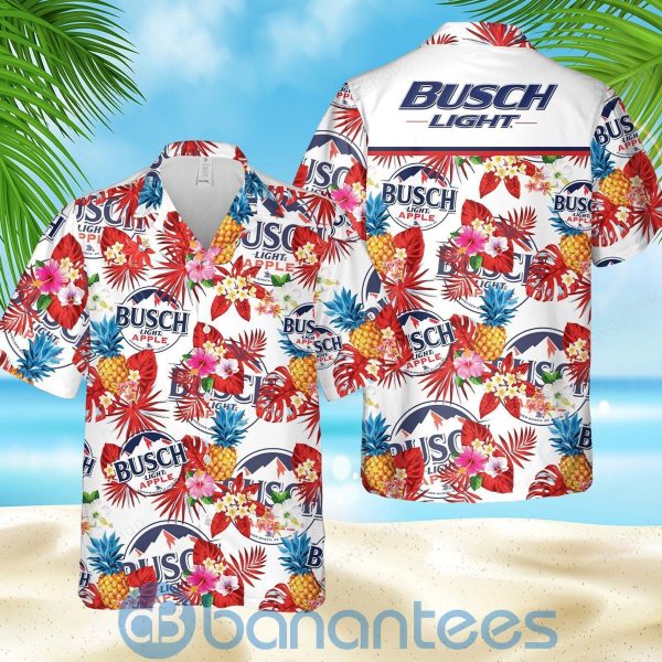 3D Litmusbusch Light Bud Light Red For Beer Lover Hawaiian Shirt Product Photo