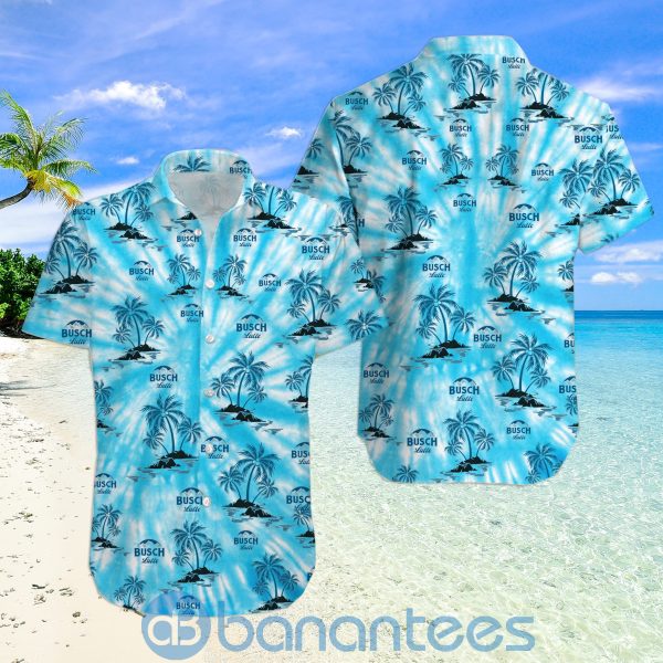 3D Tie Dye Litmusbusch Light Bud Latte For Beer Lover Hawaiian Shirt Product Photo