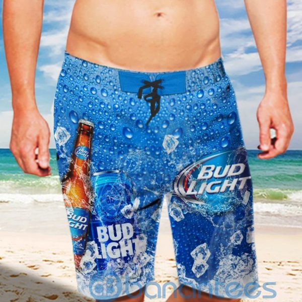 Bud Light Ice Beach Shorts Beer Lovers Father Day Gift Product Photo