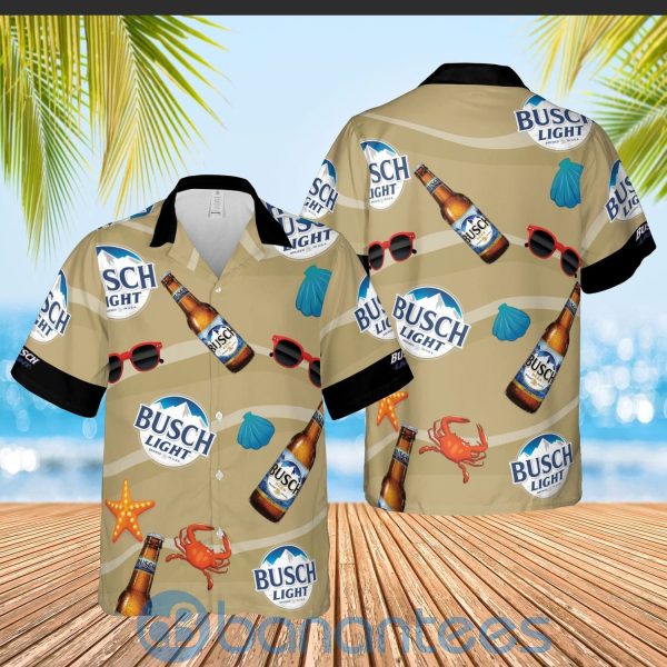 Busch Light Beer Pattern For Beer Lover Hawaiian Shirt Product Photo