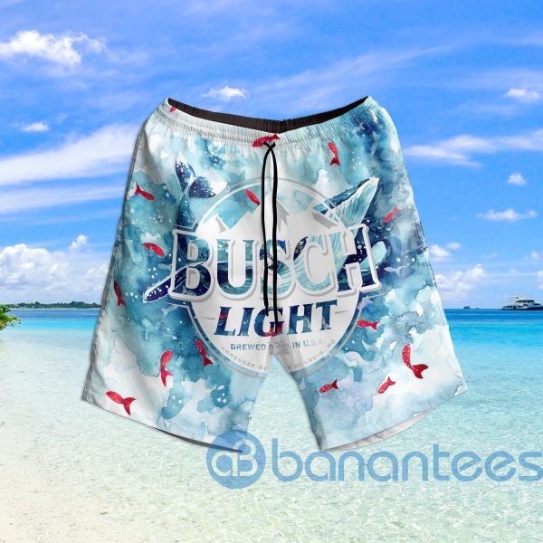 Busch Light Blue Ice Beach Shorts Beer Lovers Father Day Gift Product Photo