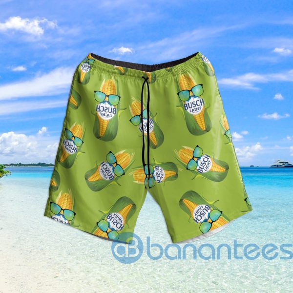 Busch Light Corn Beach Shorts Beer Lovers Father Day Gift Product Photo