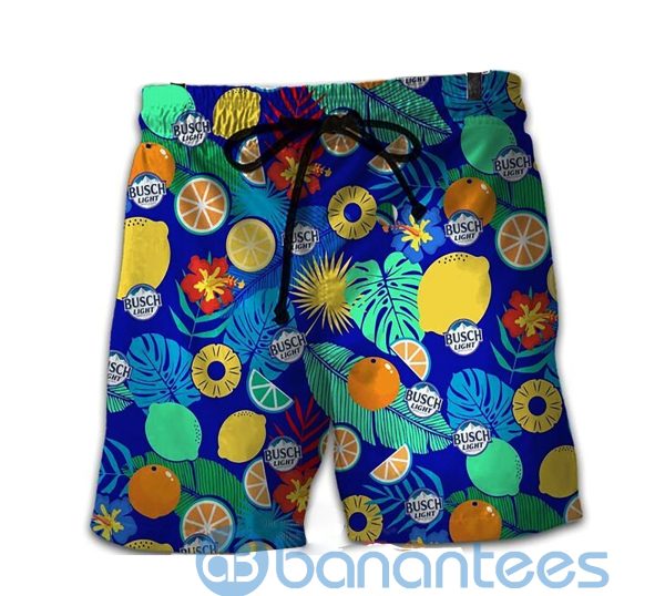 Busch Light Fruit Beach Shorts Beer Lovers Father Day Gift Product Photo