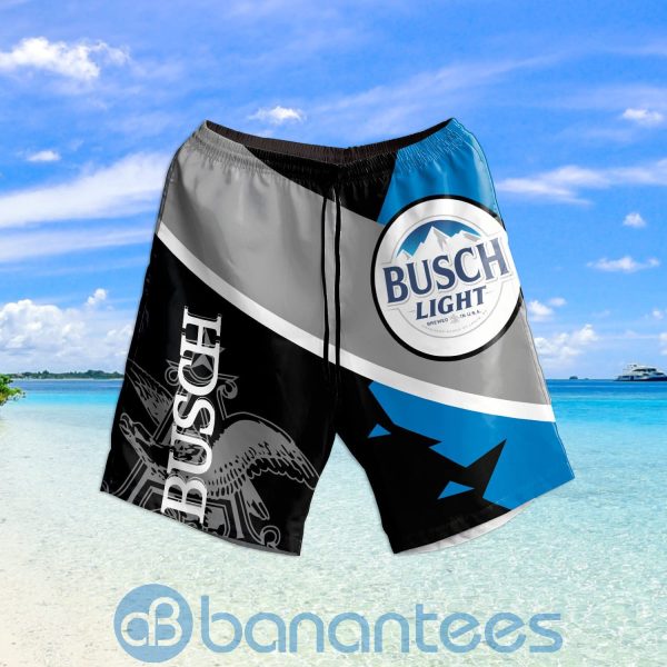 Busch Light Grey Beach Shorts Beer Lovers Father Day Gift Product Photo