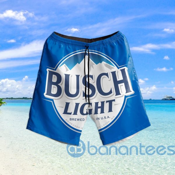 Busch Light Logo Beach Shorts Beer Lovers Father Day Gift Product Photo