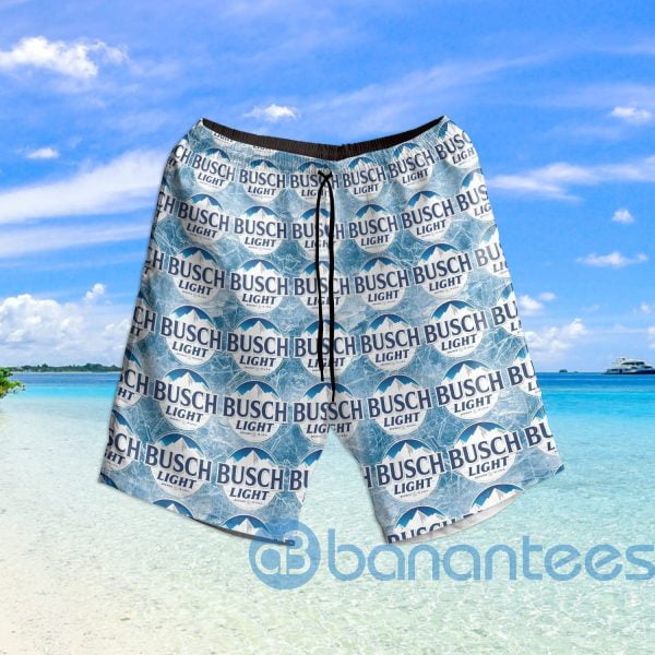 Busch Light Pattern Text Beach Shorts Beer Lovers Father Day Gift Product Photo
