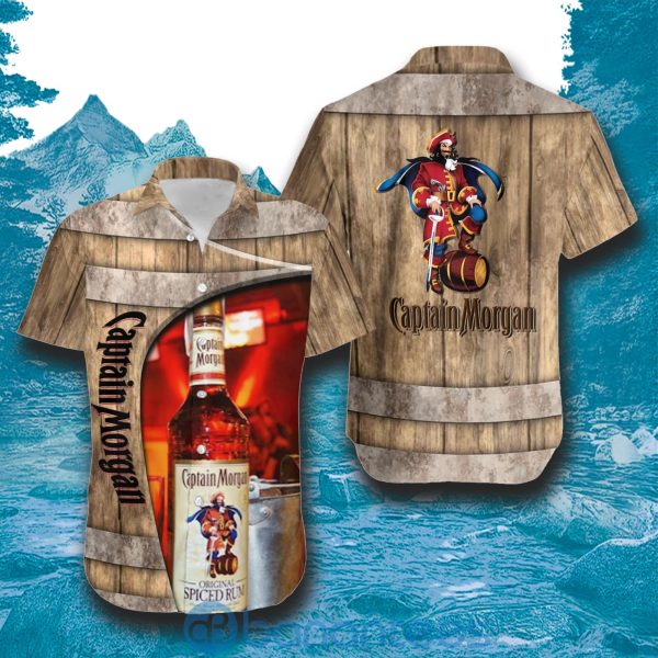 Captain Morgan For Beer Lover Hawaiian Shirt Product Photo