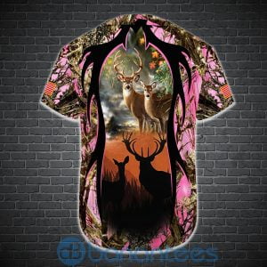 Country Girl Hunting Deer Hunting Unisex Jersey Baseball Shirt Product Photo
