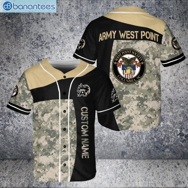 Custom Name Army West Point United States Camor Jersey Baseball Shirtproduct photo 1