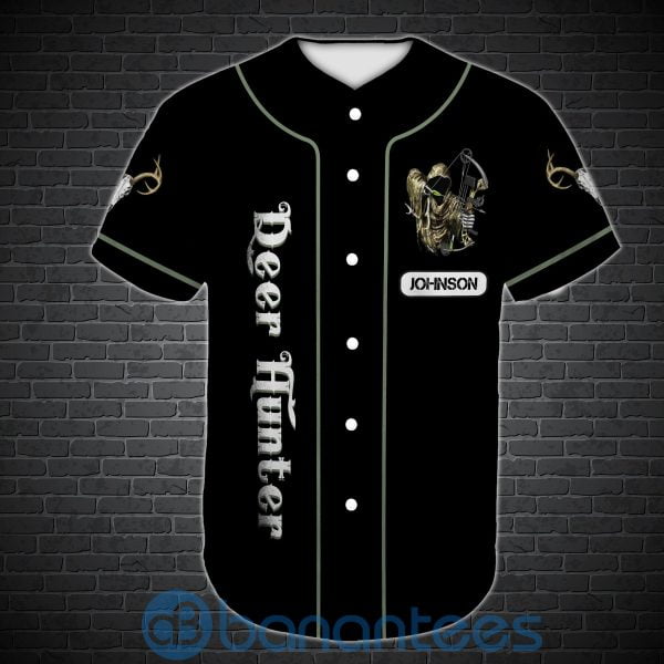 Custom Name If You Don't Like Hunting Deer Hunting Lovers Unisex Jersey Baseball Shirt Product Photo