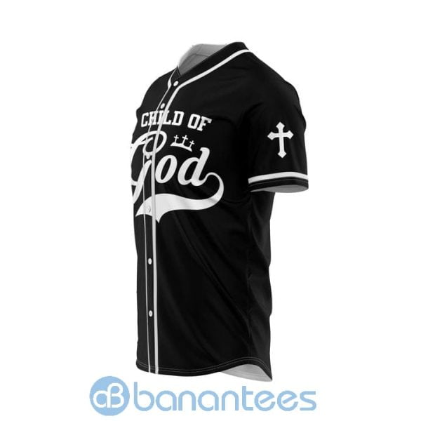 Custom Name Number Child Of God Jesus Unisex Jersey Baseball Shirt Product Photo