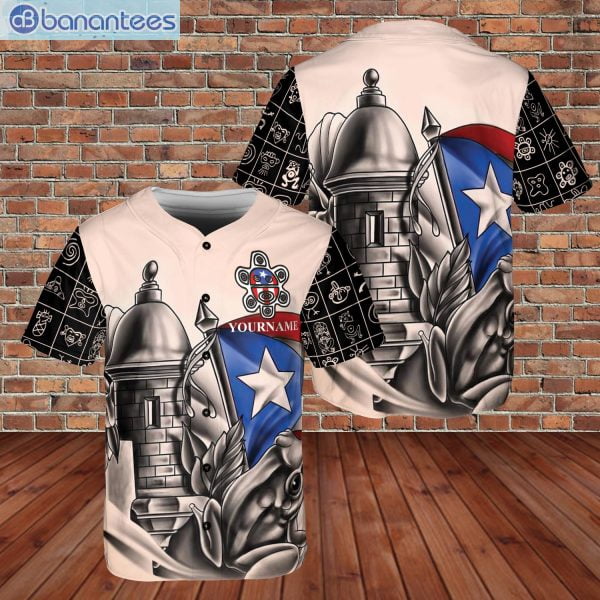 Custom Name Puerto Rico Frogs Vintage Jersey Baseball Shirt Styleproduct photo 1