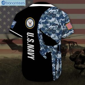 Custom Name United States Navy Jersey Baseball Shirtproduct photo 3