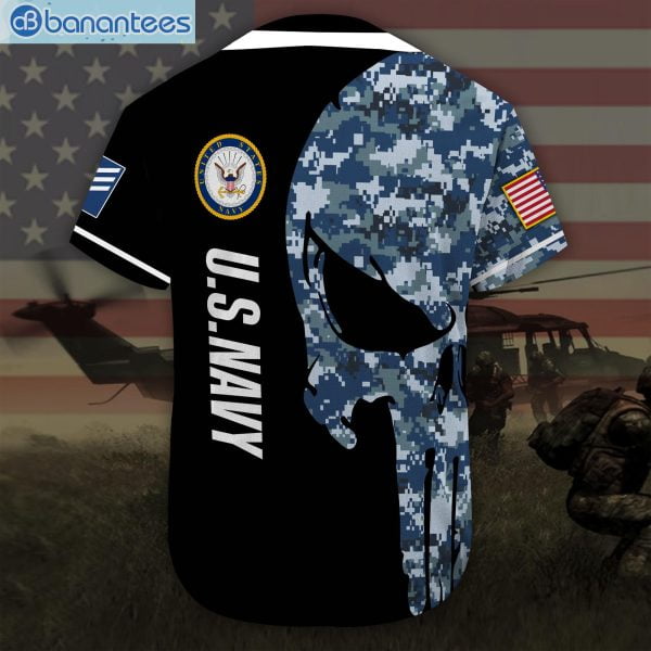 Custom Name United States Navy Jersey Baseball Shirtproduct photo 3