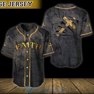 Faith & Cross Jesus Unisex Jersey Baseball Shirt Product Photo
