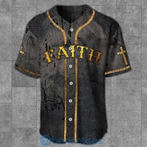 Faith & Cross Jesus Unisex Jersey Baseball Shirt Product Photo