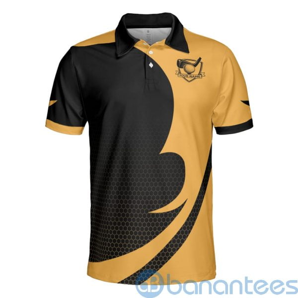 Golf Lover Just Another Beer Drinker With A Golfing Problem Polo Shirt Product Photo