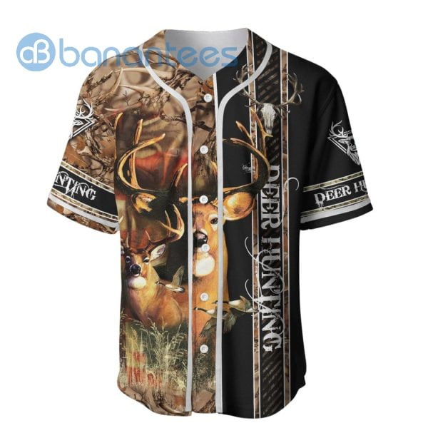 Hunting Deer Forest Hunting Lover Unisex Jersey Baseball Shirt Product Photo