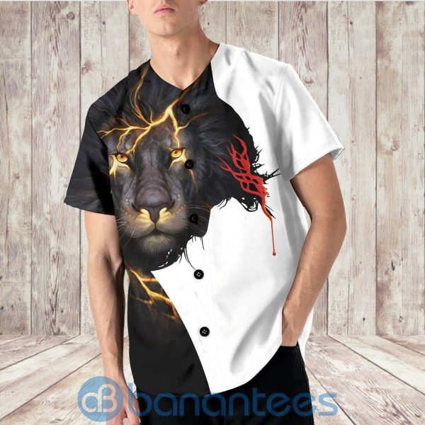 Jesus Lion Way Maker Miracle Worker Unisex Jersey Baseball Shirt Product Photo