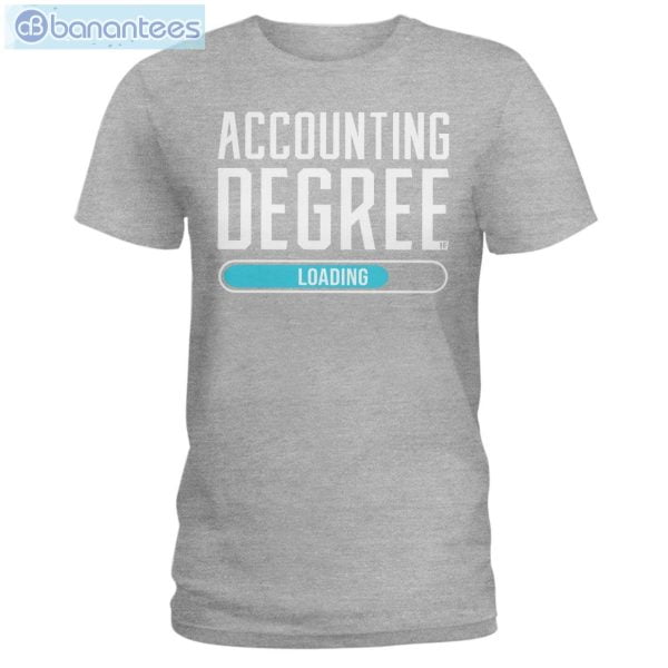 Accounting Degree Loading T-Shirt Long Sleeve Tee Product Photo 2