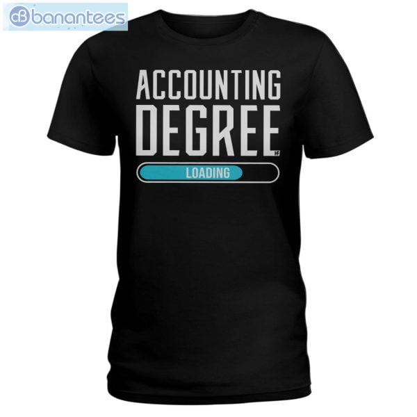 Accounting Degree Loading T-Shirt Long Sleeve Tee Product Photo 1