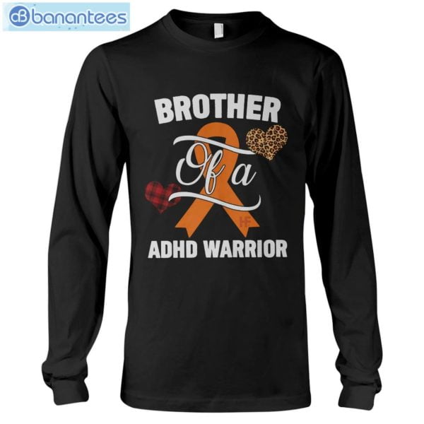ADHD Awareness Brother T-Shirt Long Sleeve Tee Product Photo 6