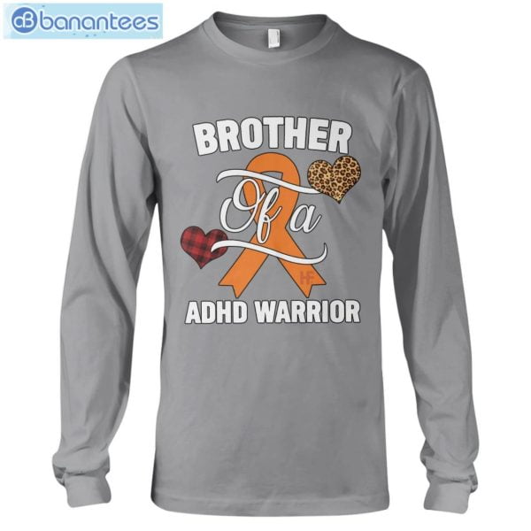 ADHD Awareness Brother T-Shirt Long Sleeve Tee Product Photo 10