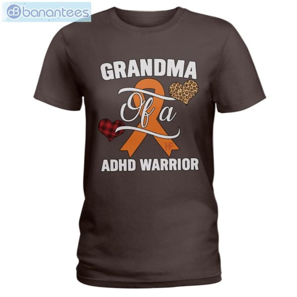 ADHD Awareness Grandma T-Shirt Long Sleeve Tee Product Photo 2