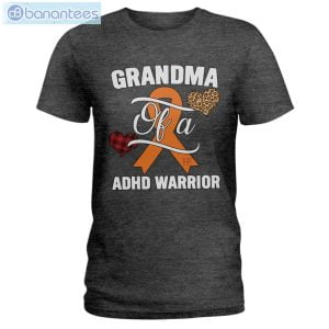 ADHD Awareness Grandma T-Shirt Long Sleeve Tee Product Photo 3