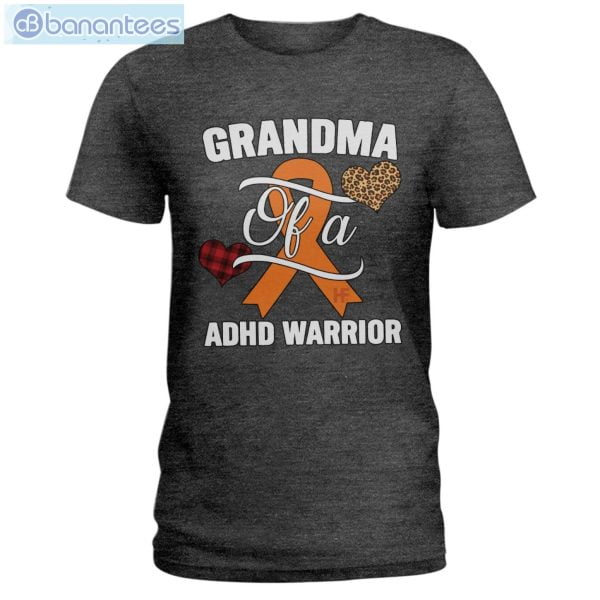 ADHD Awareness Grandma T-Shirt Long Sleeve Tee Product Photo 3