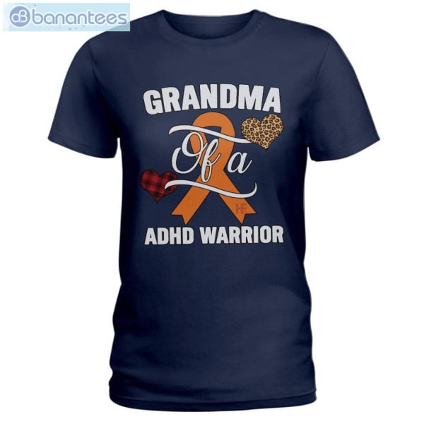 ADHD Awareness Grandma T-Shirt Long Sleeve Tee Product Photo 4