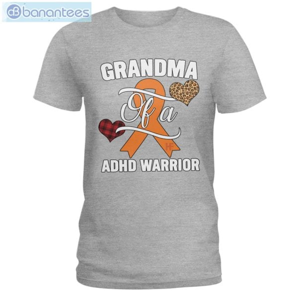 ADHD Awareness Grandma T-Shirt Long Sleeve Tee Product Photo 5