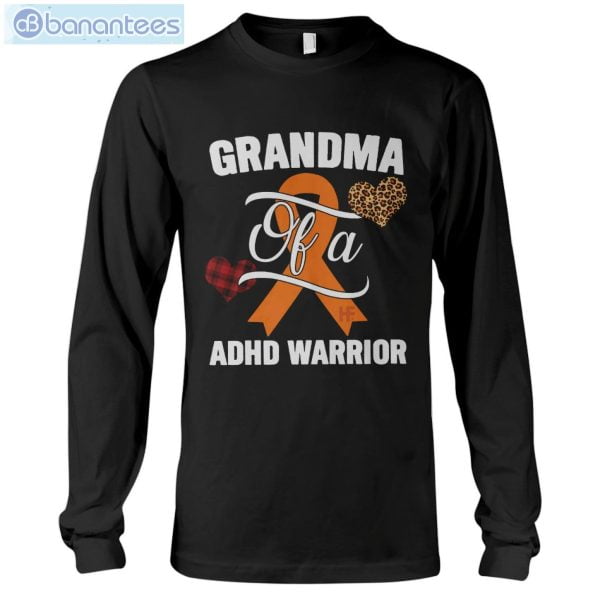 ADHD Awareness Grandma T-Shirt Long Sleeve Tee Product Photo 6