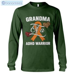 ADHD Awareness Grandma T-Shirt Long Sleeve Tee Product Photo 8
