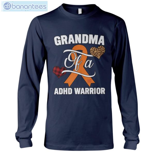 ADHD Awareness Grandma T-Shirt Long Sleeve Tee Product Photo 9