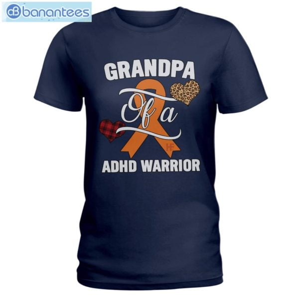 ADHD Awareness Grandpa T-Shirt Long Sleeve Tee Product Photo 4