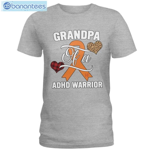 ADHD Awareness Grandpa T-Shirt Long Sleeve Tee Product Photo 5