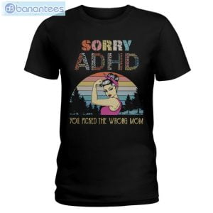 ADHD Awareness Sorry ADHD T-Shirt Long Sleeve Tee Product Photo 1
