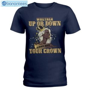Afro Black Women Strong Crown T-Shirt Long Sleeve Tee Product Photo 4