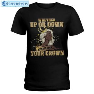 Afro Black Women Strong Crown T-Shirt Long Sleeve Tee Product Photo 1