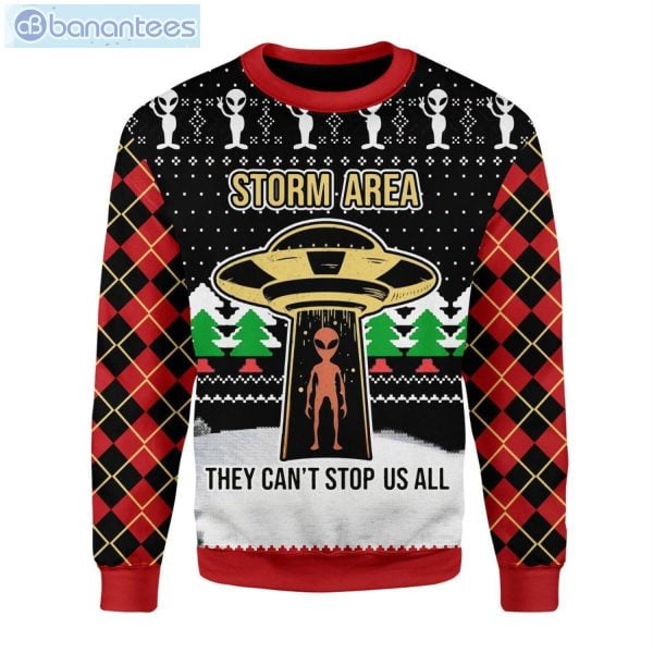 Alien Storm Area They Can't Stoply Sweater Product Photo 1